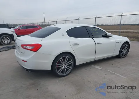 2017 Maserati Ghibli S Q4 z USA, uszkodzony, nr VIN ZAM57XSA0H1216416